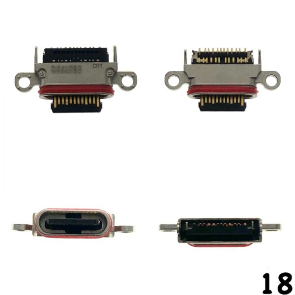 18 Type-C Plug In (1SET 5PCS) For Oppo Find X/Find X2/Find X2 Pro/X3/R17 Pro