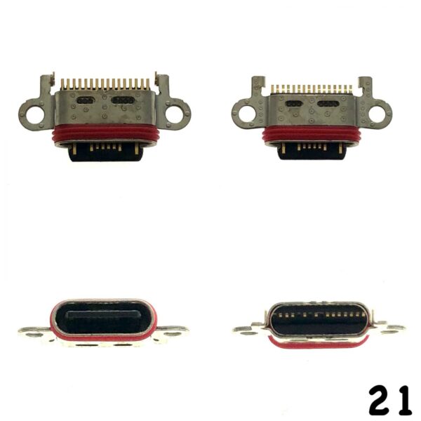 21 Type-C Plug In (1SET 5PCS) For Oppo Reno 3 Pro/Reno 4 Pro/Reno 5 Pro/Realme X7/X50/X50 Pro