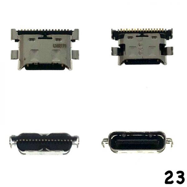 23 Type-C Plug In (1SET 5PCS) For HW View 10/Mate 20 Lite/Nova 3e/Nova 4e/Y9 Prime-2019/Y9S/Y9A/P Smart-2021/P30 Lite/P40 Lite/Nova 5i