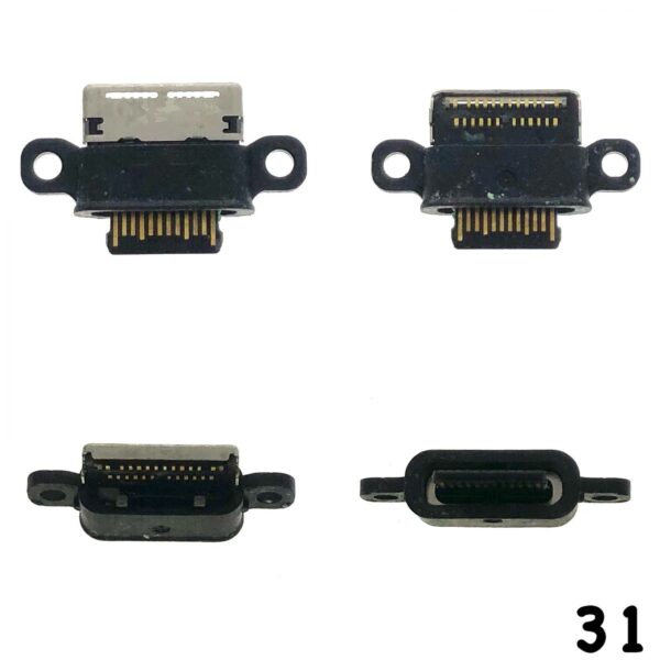 31 Type-C Plug In (1SET 5PCS) For HW P30/P30 Pro/Nova 6/V20/V30/V30 Pro