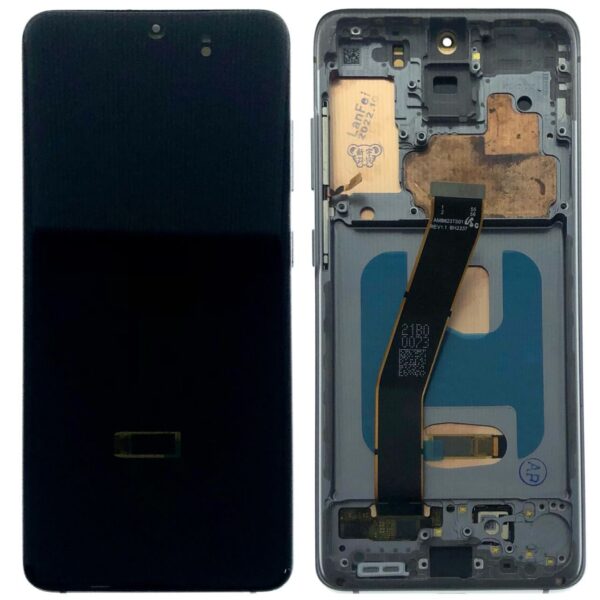 SM S20-4G G980 LCD AP OLED Full Set + Frame