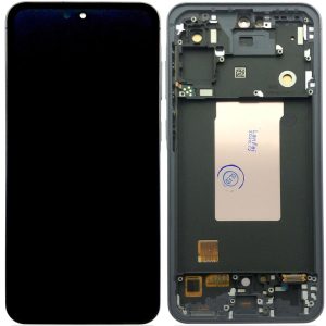 SM A56-5G SM-A566 LCD ORI Size OLED Full Set + Frame