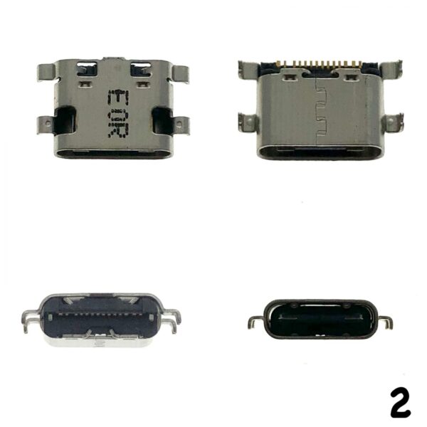 2 Type-C Plug In (1SET 5PCS) ZTE Z Max Pro Z981/Blade Z Max Z982/ZTE Blade V7 W2016/Nubia Z11/Z11 Mini/Z11 Max/Blade  V7 Max/Axon Max C2016/Nubia N1