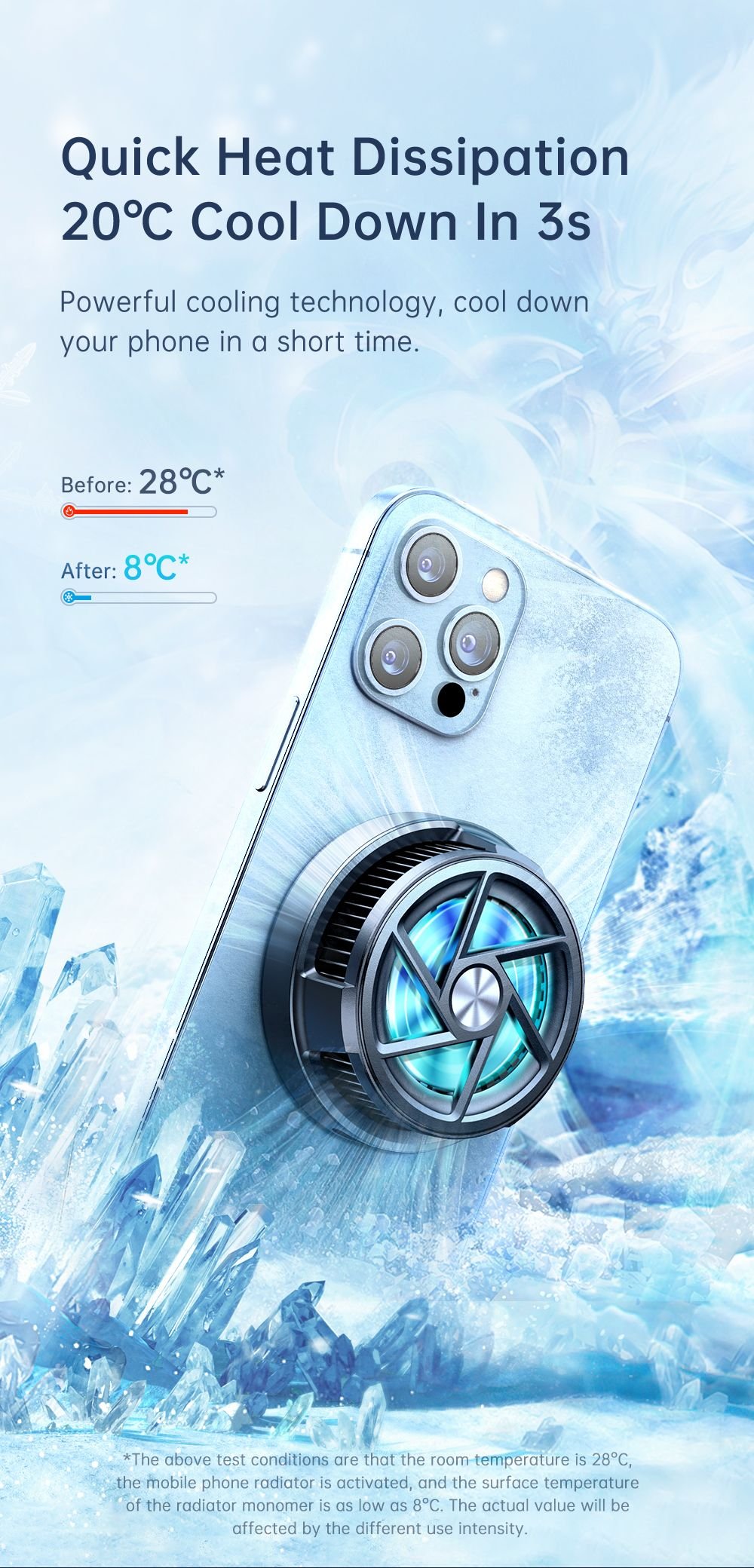 MCDODO CH2120 Radiator Wireless Gaming Charger CME