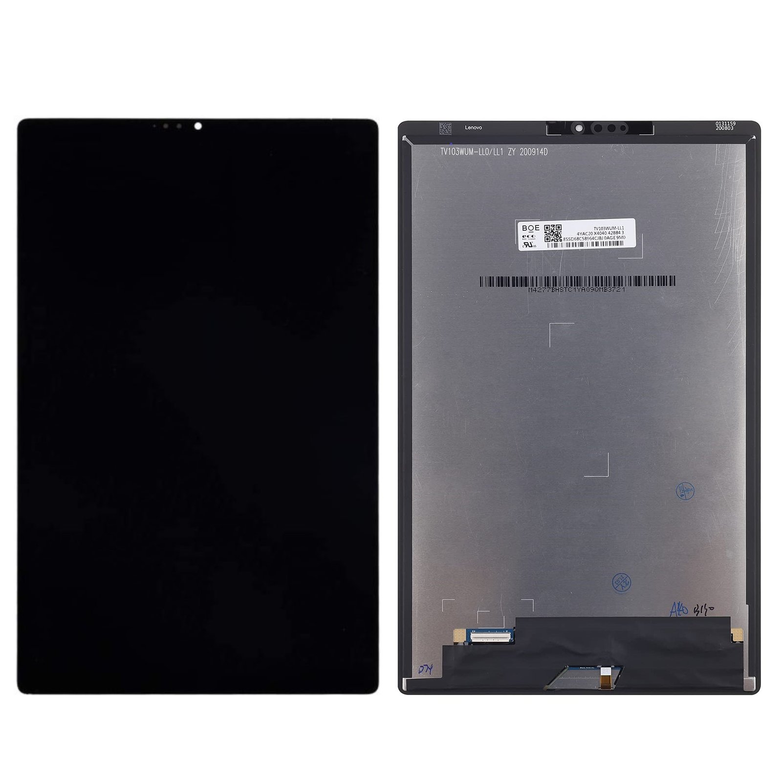 Écran LCD De Remplacement Pour Lenovo Tab M10 Plus 10,3'' (TB-X606, X606F, X606X, X606V) - Avec Kit De Réparation Et Film De Protection