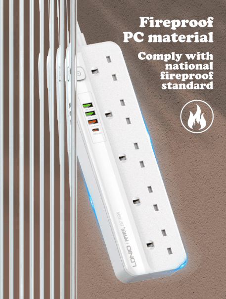 LDNIO SK5493 5 Power Socket - Image 5