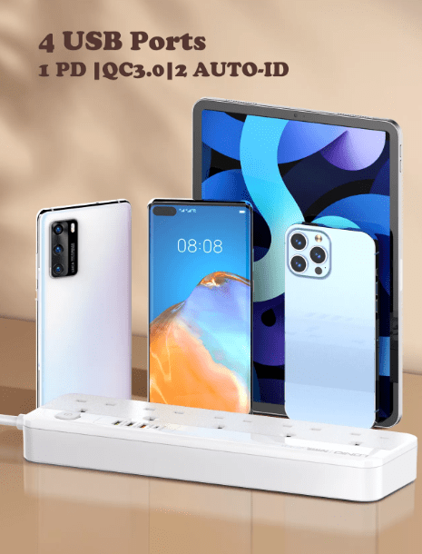 LDNIO SK5493 5 Power Socket - Image 6