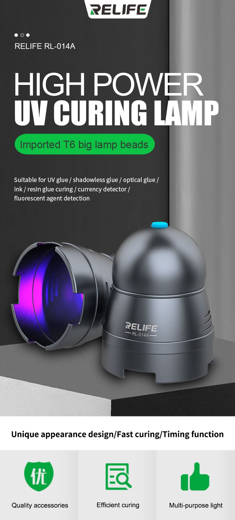 SUNSHINE RL-014A UV Curing Light