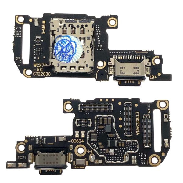 Vivo X70-5G (AA) Charging Board + Sim Holder (WCV70-5G-CT2203C)