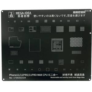 QIANLI MEGA-IDEA BZ32 Stencils for Phone 11/11Pro/11ProMax CPU 2in1