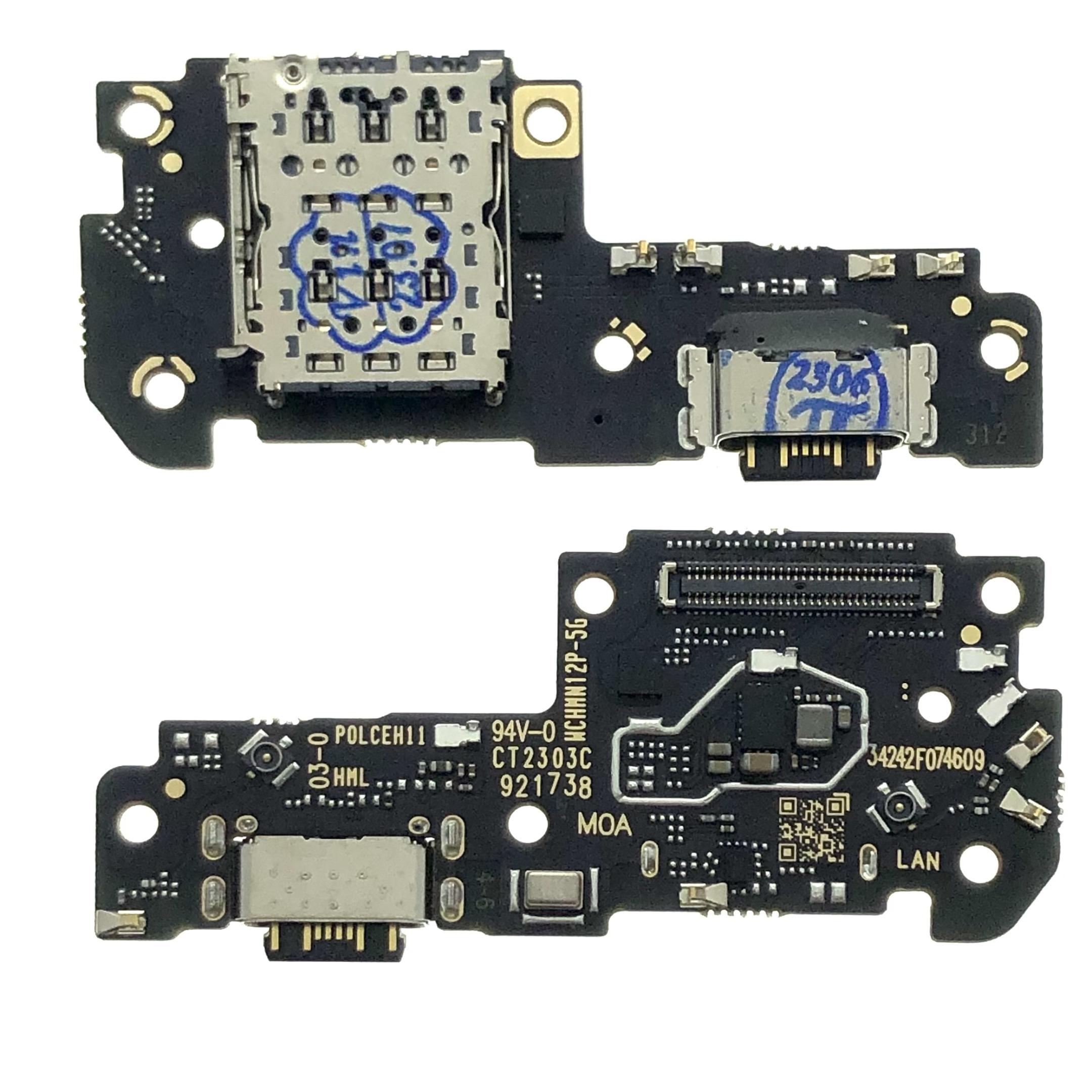 Redmi Note 12 Pro-5G/Xiaomi Poco X5 Pro-5G (AA) Charging Board + Handfree