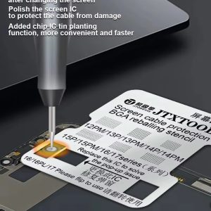 JTX FIXST Screen IC Reballing Stencil 11-17PM (1Set/5PCS)