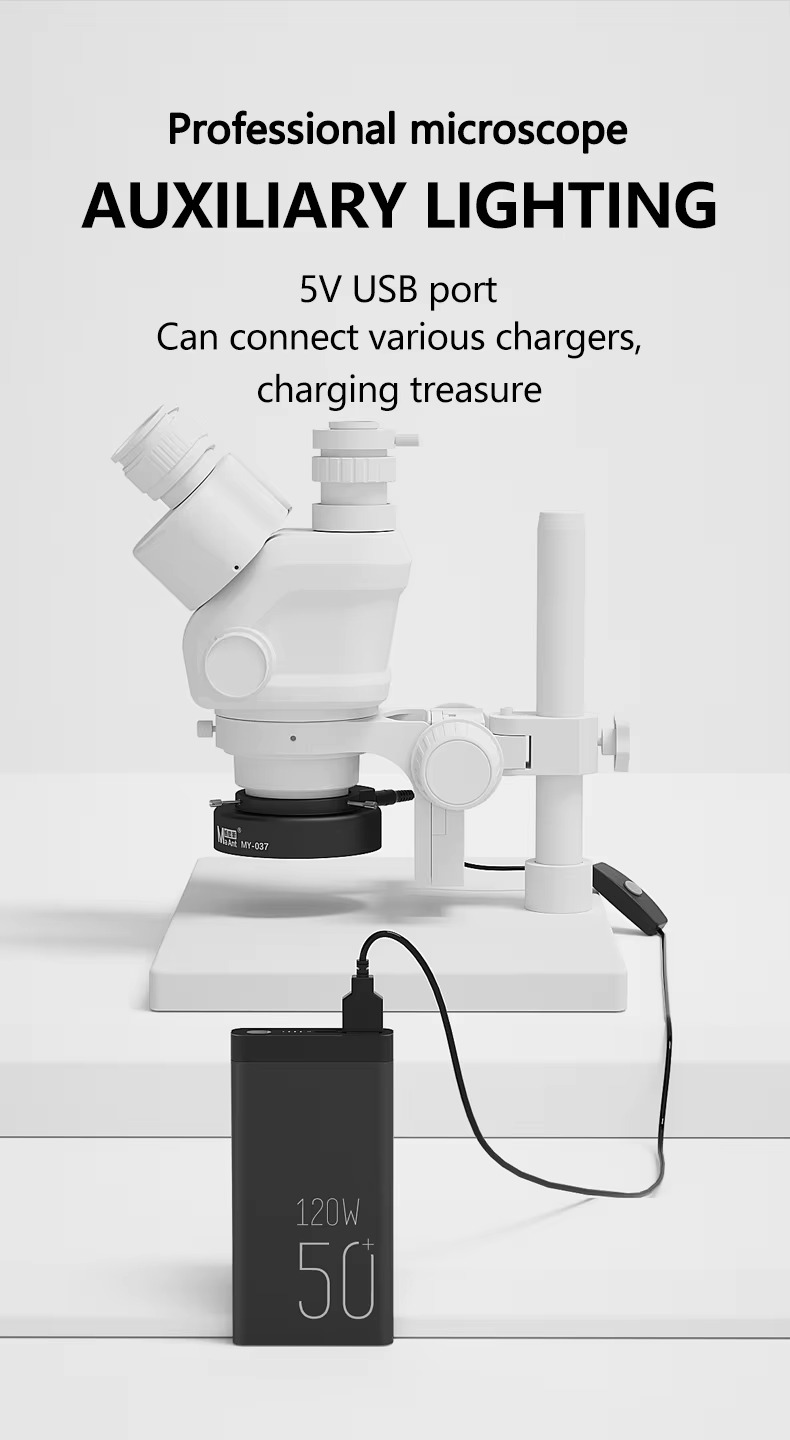MAANT MY-037 144PCS LED Microscope Dust Prevention - Image 7