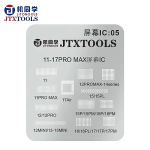 JXT FIXST Screen IC Reballing Stencil 11-17PM
