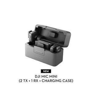 DJI MIC Mini Wireless Microphone (2TX+1RX+Charging Case)