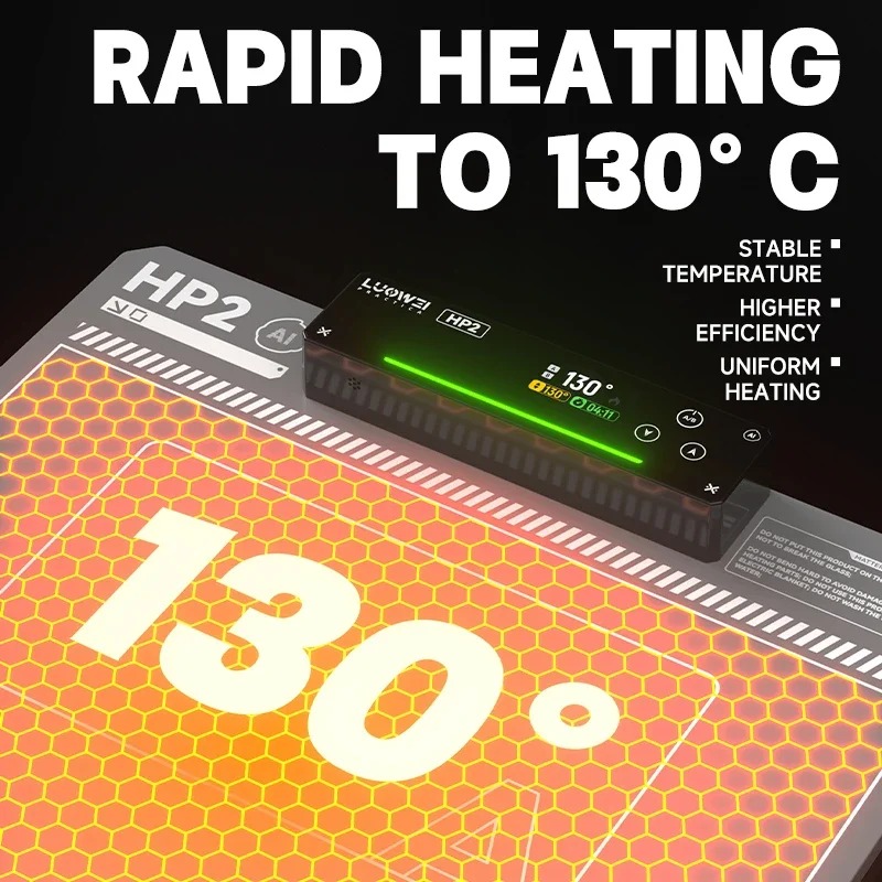 LUOWEI HP2 AI Screen Repair Heating Pad 15 Inch (Work Area) - Image 5