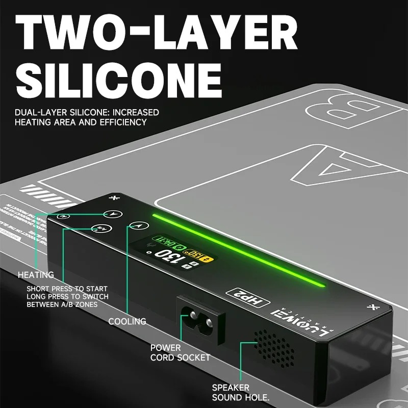 LUOWEI HP2 AI Screen Repair Heating Pad 15 Inch (Work Area) - Image 3