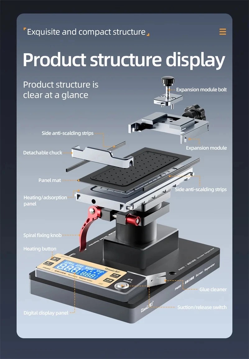 QIANLI PM86 LCD Screen Separator - Image 3