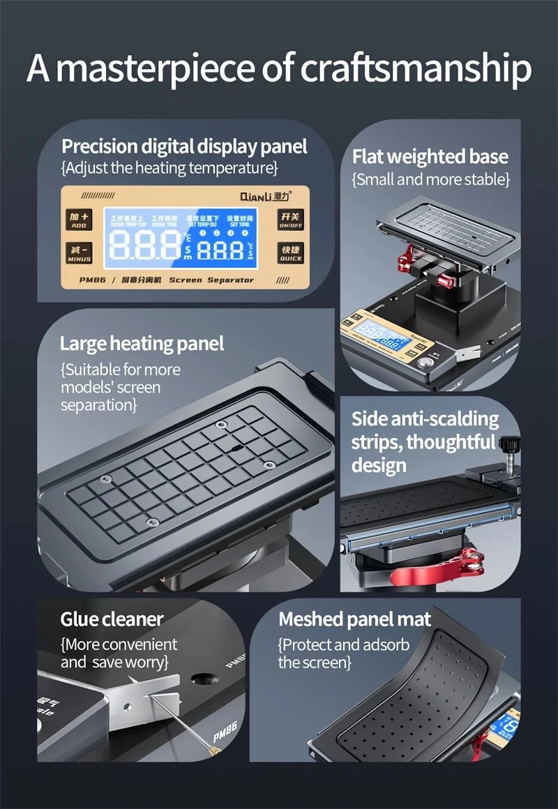 QIANLI PM86 LCD Screen Separator - Image 2