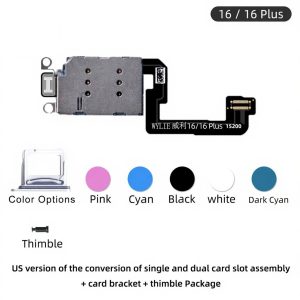 WYLIE 16/16PLUS US Version Esim of the Conversion of Single and Dual Card Slot (FULL SET)
