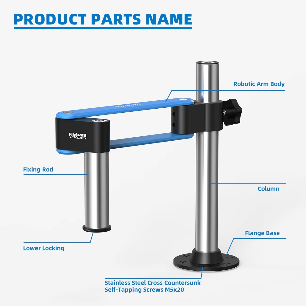 FORWARD FW-R03 Microscope Robotic Swing Arm - Image 6