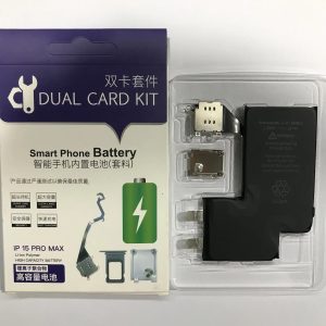 HAOYI 15PM - Dual Card Kit + Batt Cell (No Warranty) – USA LL SET Modify Esim to Sim Card