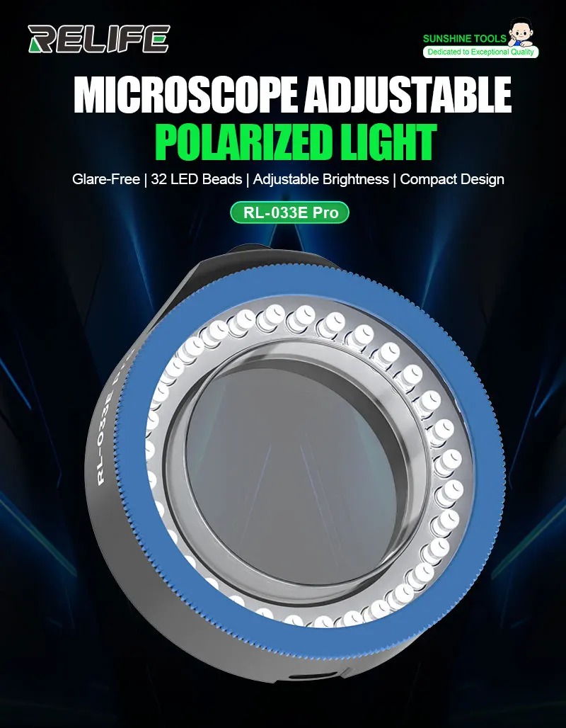 SUNSHINE RELIFE RL-033E PRO Double-Polarized Microscope Light Source