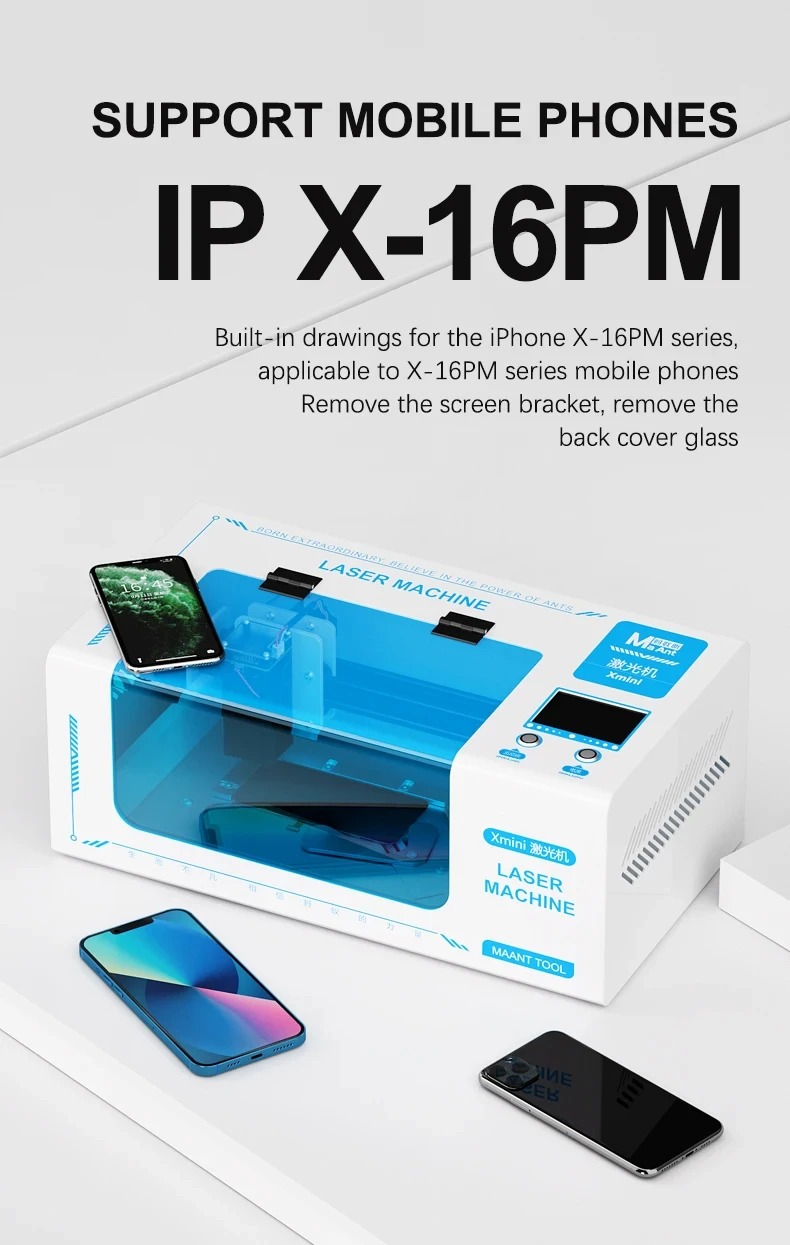 MAANT XMINI Laser Machine LCD Frame / Back Glass - Image 2