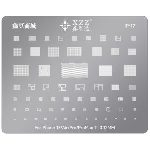 XZZ BGA STENCILS IP17 for IC 17/AIR/PRO/PROMAX