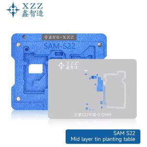 XZZ SAM S22 Middle Layer Tin Plating Positioning Plate + Stencil