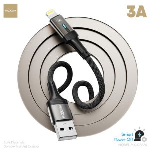 MOXOM MX-CB374 1 Meter 3A Fast Charging Phone Data Cable