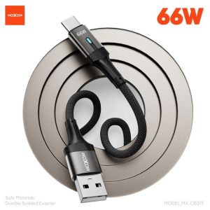 MOXOM MX-CB375 1 Meter 66W Fast Charging Type-C Data Cable