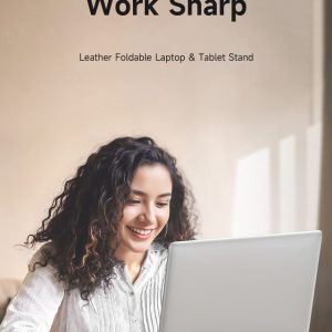 MCDODO FS-802 Leather Foldable Laptop & Tablet Stand (Compatible with 7"-16")