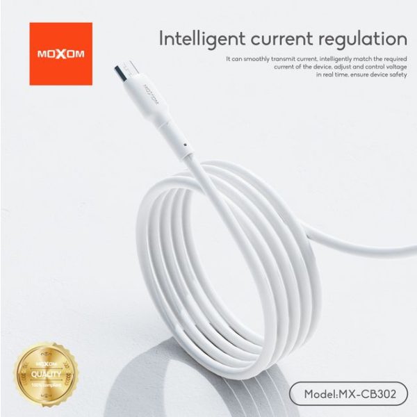 MOXOM MX-CB302 1 Meter 3A Fast Charging Data Cable – CME Distribution ...