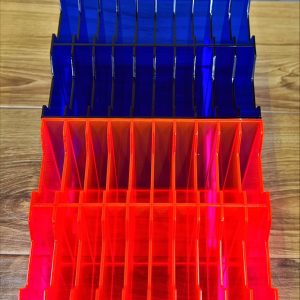 HAOYI HY Acrylic Phone / Stencils Storage Box (24 GRIDS)