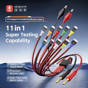 YCS 杨长顺 11 IN 1 Android Silicone Power Supply Cable