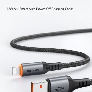 MCDODO CA-048 1.2 Meter 12W Auto Power Off Lightning Cable