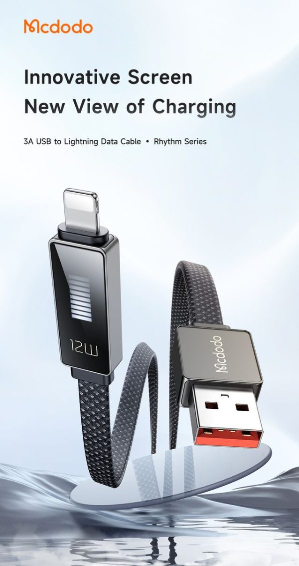 MCDODO CA-497 1.2 Meter LED Rhythm 3A Phone Cable – CME Distribution ...