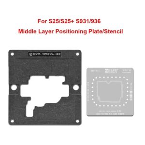 AMAOE - Middle Layer Reball Position Plate + Stencil (W/O Base) - S25/S25+ S931/936