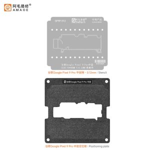 AMAOE - Middle Layer Reball Position Plate + Stencil (W/O Base) - GOOGLE PIXEL 9RPO