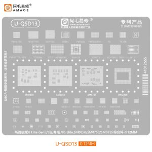 AMAOE BGA STENCILS U-QSD13