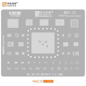 AMAOE BAG STENCILS MAC:3 MAC M5 CPU