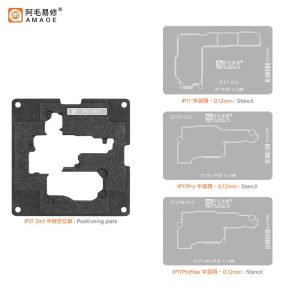 AMAOE - Middle Layer Reball Position Plate + Stencil (W/O Base) - 17 Series