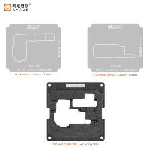 AMAOE - Middle Layer Reball Position Plate + Stencil (W/O Base) - 16 Series