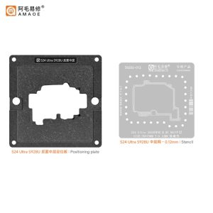 AMAOE – Middle Layer Reball Position Plate + Stencil (W/O Base) -S 24ULTRA S928U