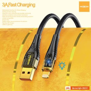 MOXOM MX-CB281 1 Meter 3A Fast Charging Data Cable