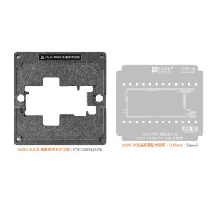 AMAOE - Middle Layer Reball Position Plate + Stencil (W/O Base) - ASUS ROG8 QUALCOMM