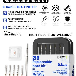LUOWEI 210 Series Replaceable Head Kit Fly Wire Soldering Tip 10PCS