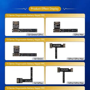 JCID-RB Diagnosable Battery Repair Flex Cable (TAG-ON)