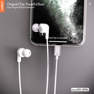 MOXOM MX-EP86 Stereo Sound Phone Wired Earphone